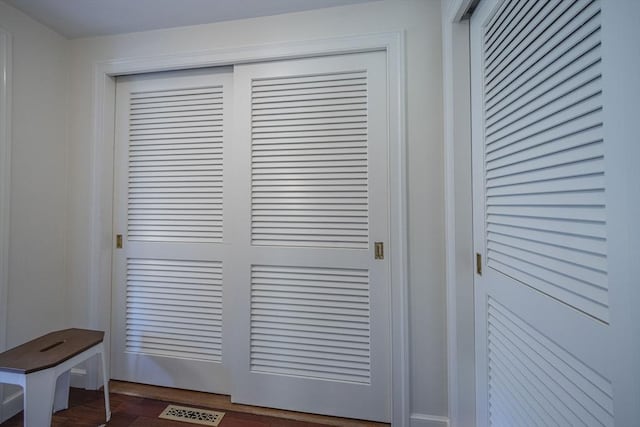 detailed view of wood finished floors