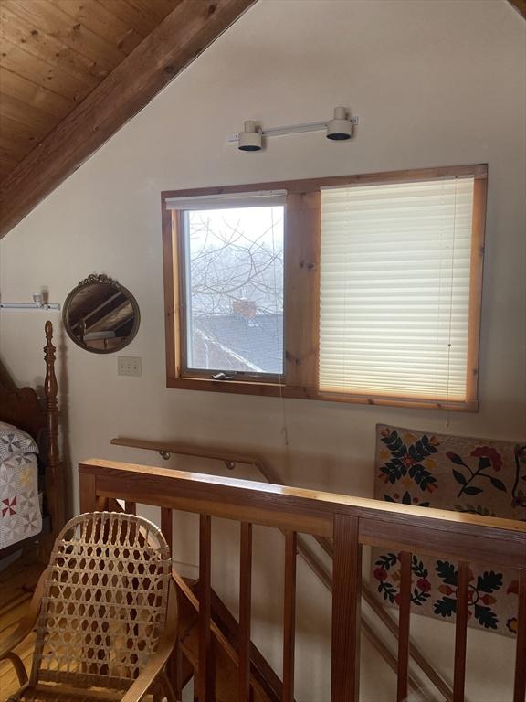 40 Provincetown View Rd, Plymouth, MA 02360 - interior space featuring wooden ceiling and lofted ceiling