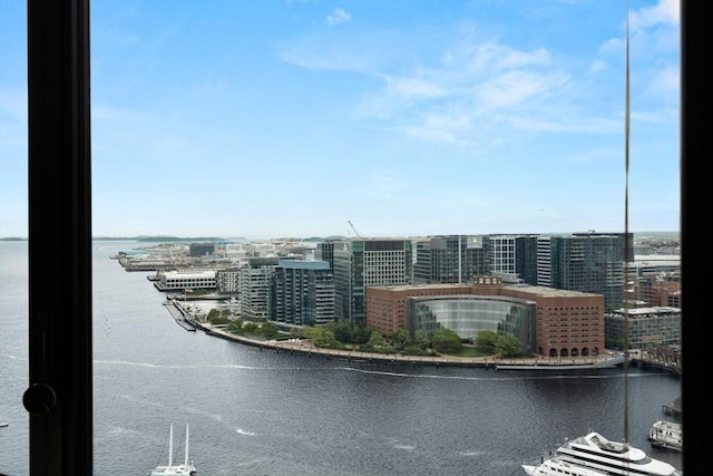 85 E India Row Unit 31D, Boston, MA 02110 - exterior space with a large body of water