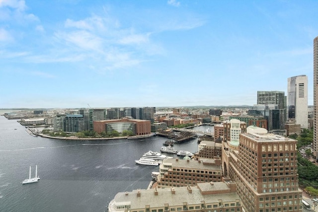 85 E India Row Unit 31D, Boston, MA 02110 - view of urban area featuring a nearby body of water
