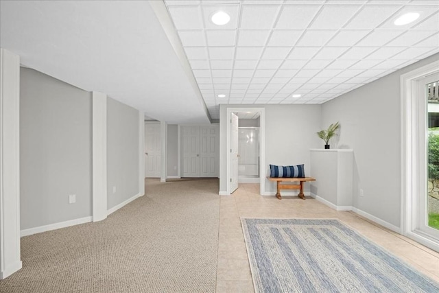 17 Fiddleneck Ln, Southborough, MA 01772 - below grade area with recessed lighting and baseboards