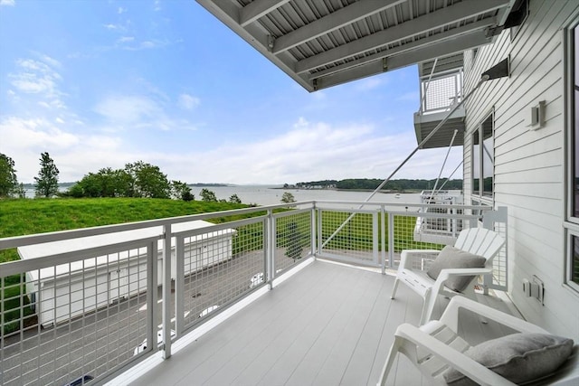 130 Broad Reach Unit 302, Weymouth, MA 02191 - balcony featuring a water view