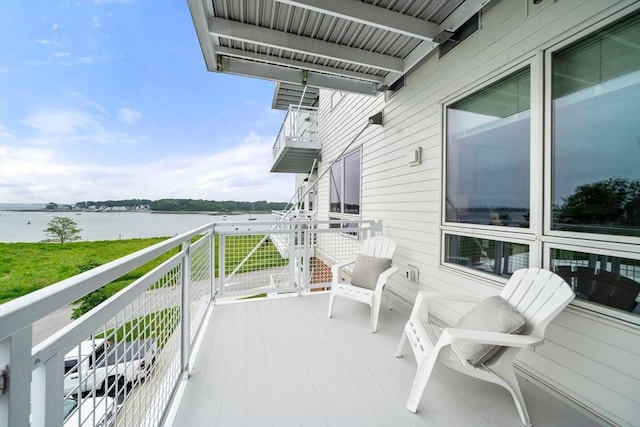 130 Broad Reach Unit 302, Weymouth, MA 02191 - balcony featuring a water view