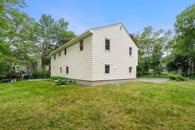 45 Fairfield St, Maynard, MA 01754 - view of property exterior featuring a lawn