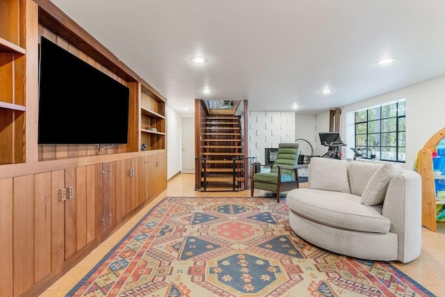 view of living room