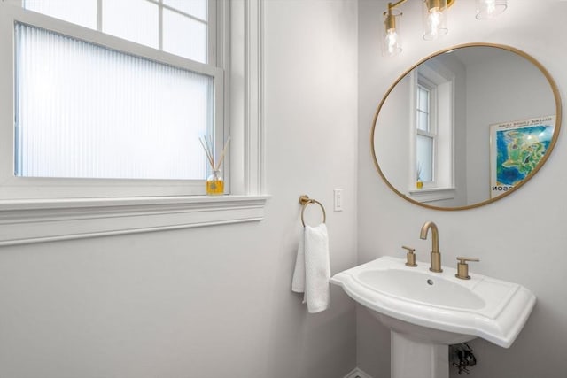 bathroom with sink