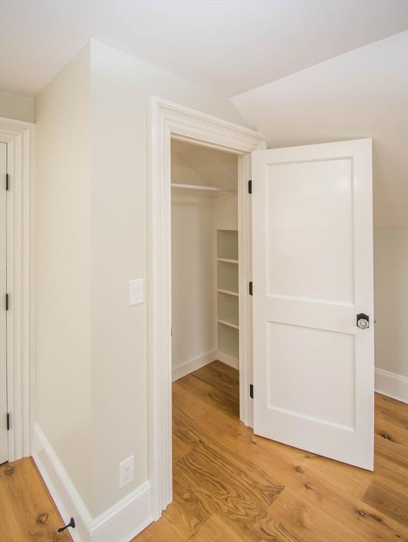 view of closet