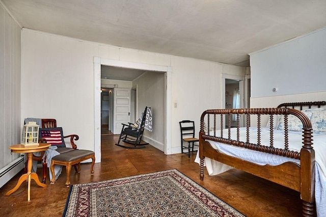 154 N Maple St, Northampton, MA 01062 - sitting room with baseboard heating
