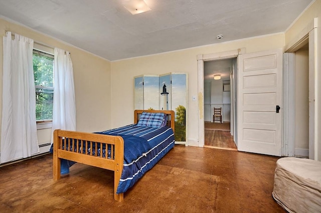 154 N Maple St, Northampton, MA 01062 - bedroom with crown molding