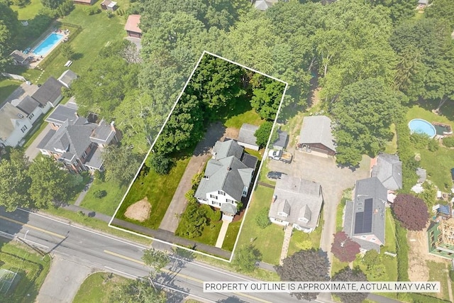 154 N Maple St, Northampton, MA 01062 - view of property location featuring nearby suburban area and property parcel outlined