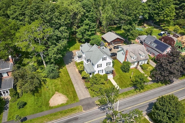 154 N Maple St, Northampton, MA 01062 - aerial view of residential area