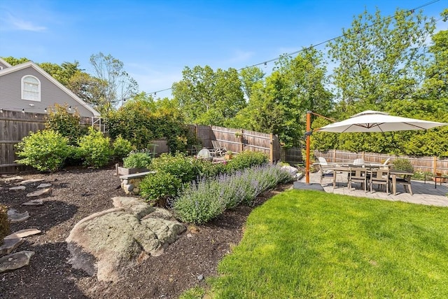 38 Thoreau Cir, Beverly, MA 01915 - view of yard featuring a patio