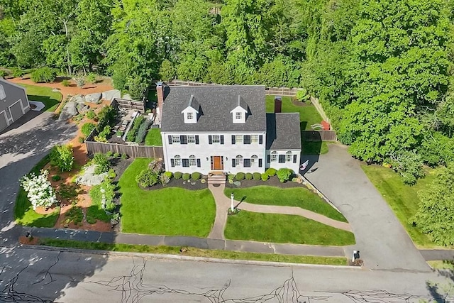 38 Thoreau Cir, Beverly, MA 01915 - view from above of property