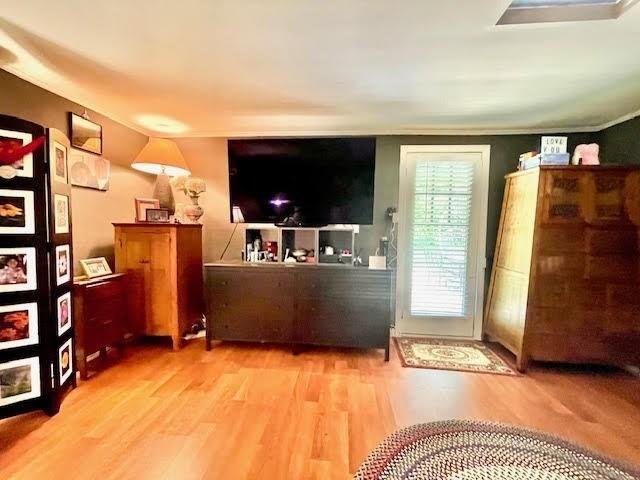 interior space featuring hardwood / wood-style flooring