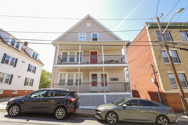 2A Hazel St Unit 3, Salem, MA 01970 - townhome / multi-family property featuring a porch and a balcony