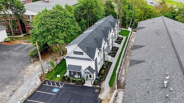 1514 Gorham St Unit 4, Lowell, MA 01852 - aerial view of property and surrounding area