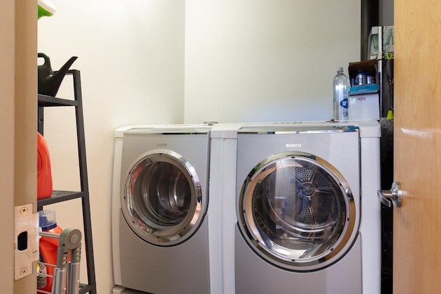 156 Porter St Unit 434, Boston, MA 02128 - laundry room featuring washer and clothes dryer