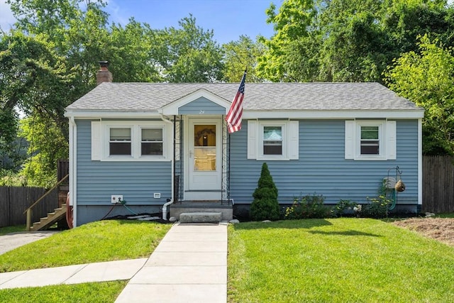 24 Springwell Rd, Billerica, MA 01821 - bungalow with a chimney and roof with shingles