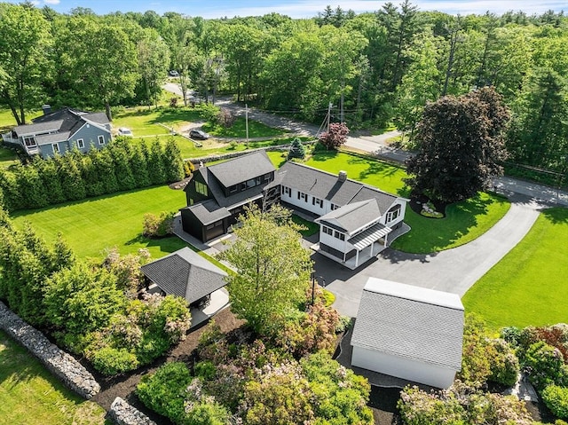 481 W Townsend Rd, Lunenburg, MA 01462 - drone / aerial view of a forest