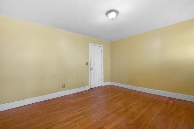 36 Brookford St, Boston, MA 02125 - spare room featuring baseboards and light wood-type flooring
