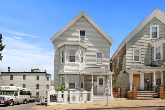 36 Brookford St, Boston, MA 02125 - view of front of house with covered porch