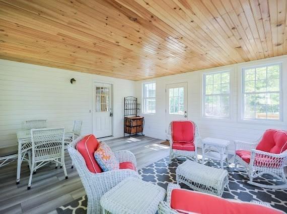 230 2nd St, Stoughton, MA 02072 - view of sunroom / solarium
