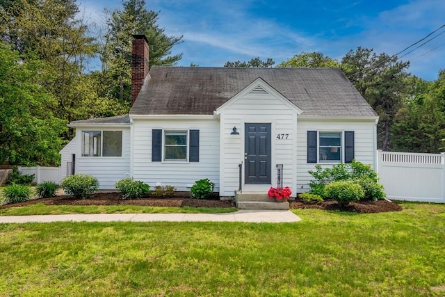 477 Laws Brook Rd, Concord, MA 01742 - new england style home with a chimney