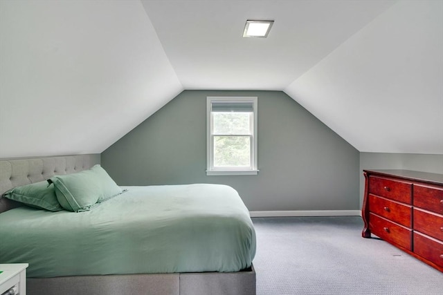 477 Laws Brook Rd, Concord, MA 01742 - bedroom featuring carpet flooring, baseboards, and lofted ceiling