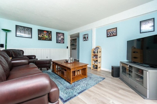 24 Coventry Rd Unit 24, Grafton, MA 01519 - living area with light wood-style floors and wainscoting