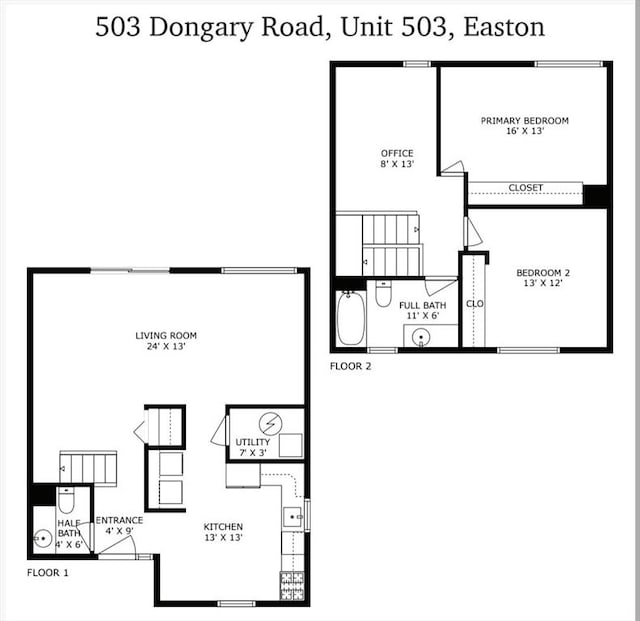 503 Dongary Rd Unit 503, Easton, MA 02375 - view of home floor plan
