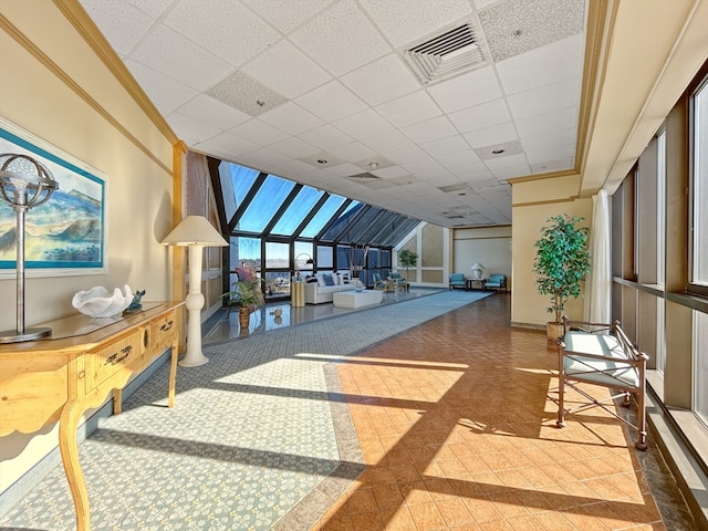 view of community lobby