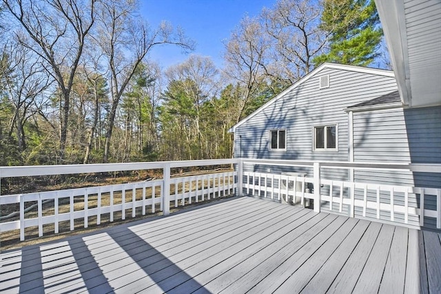 view of deck