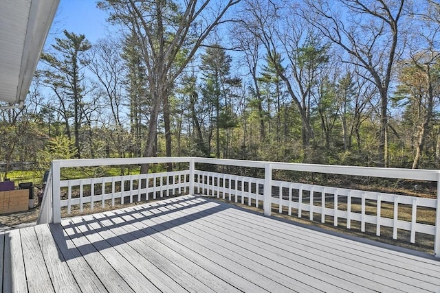 view of deck