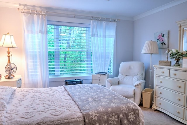 11 Cushing Pl Unit 106, Chelmsford, MA 01824 - carpeted bedroom with multiple windows and ornamental molding