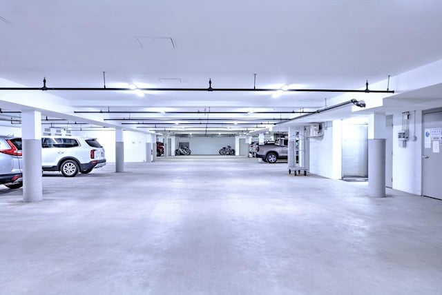 11 Cushing Pl Unit 106, Chelmsford, MA 01824 - parking deck featuring a wall unit AC