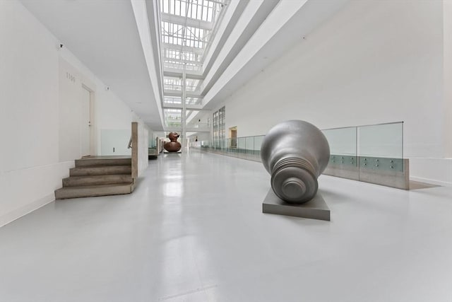 42 8th St Unit 1301, Boston, MA 02129 - community lobby with stairway