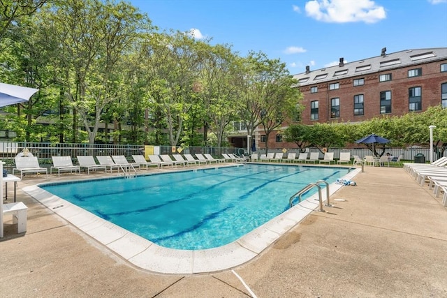 42 8th St Unit 1301, Boston, MA 02129 - community pool featuring a patio area