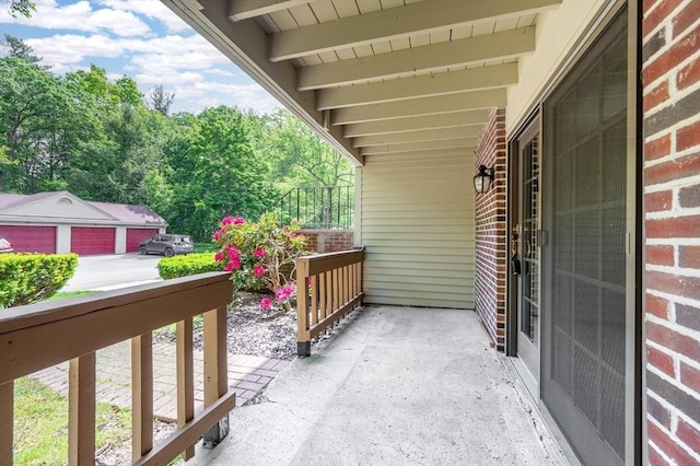 99 Apache Way Unit 99, Tewksbury, MA 01876 - balcony featuring view of scattered trees