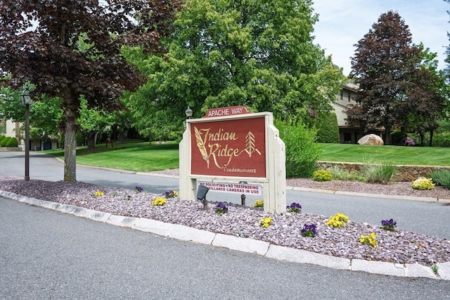 99 Apache Way Unit 99, Tewksbury, MA 01876 - community / neighborhood sign featuring a lawn