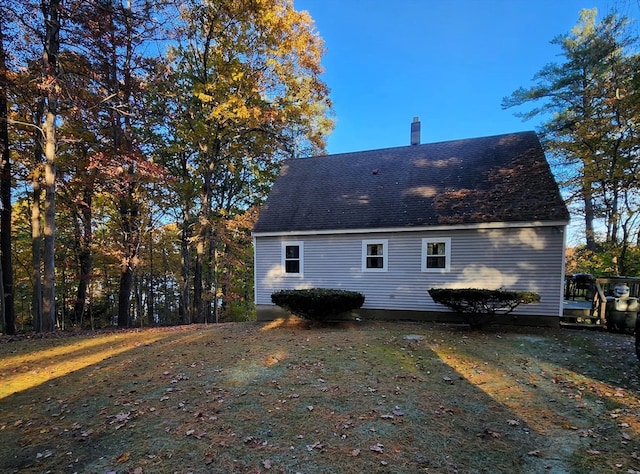 exterior space featuring a deck