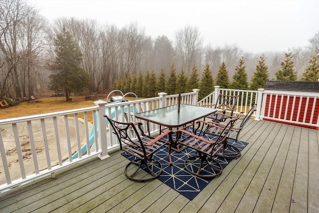 262 Homestead Ave, Rehoboth, MA 02769 - deck with outdoor dining area