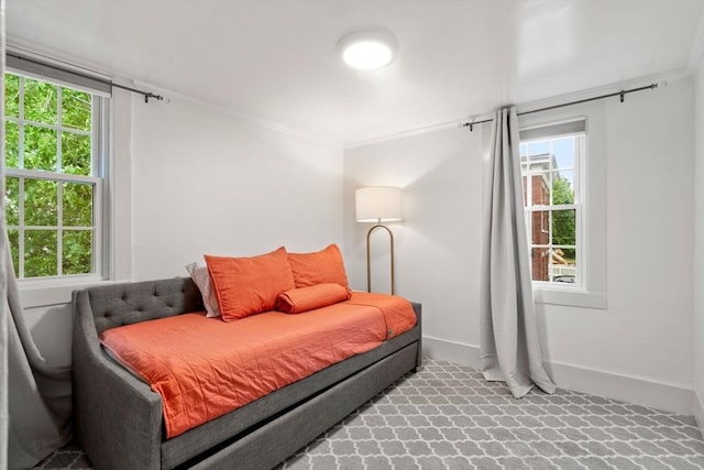 11 Congress St, Newburyport, MA 01950 - carpeted bedroom with crown molding and baseboards