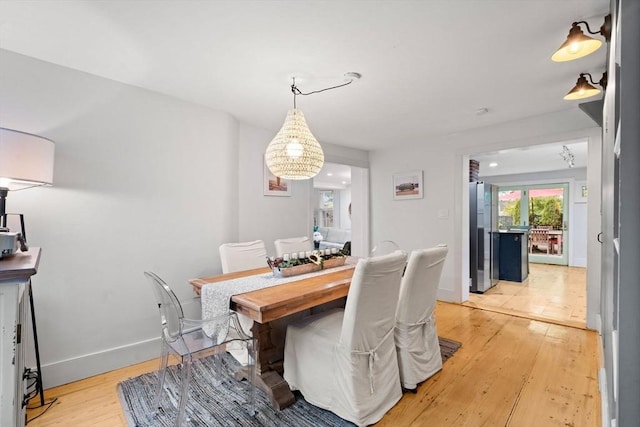 11 Congress St, Newburyport, MA 01950 - dining room with light wood-type flooring and baseboards