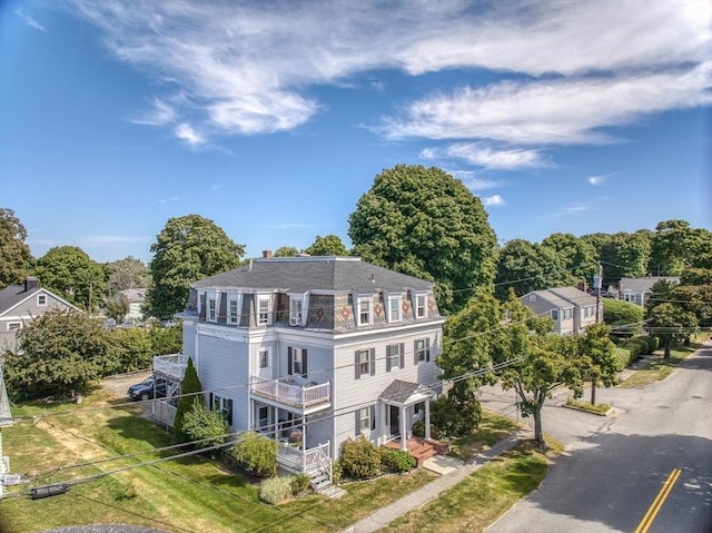 38 Moseley Ave Unit 5, Newburyport, MA 01950 - view of front of property with a chimney