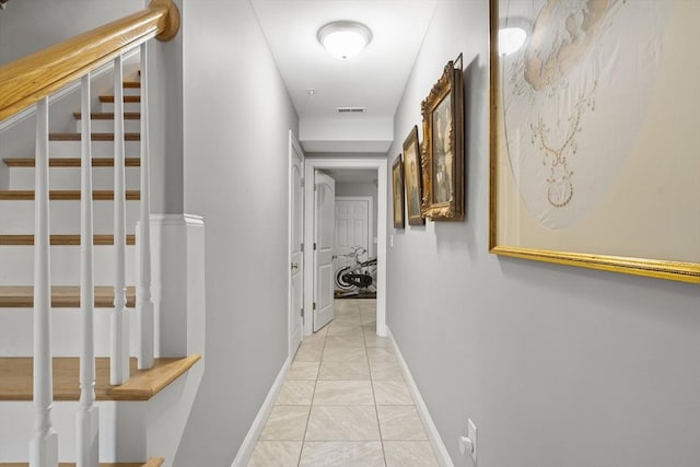 2 Heron Way Unit B, Salisbury, MA 01952 - hallway with stairway and baseboards