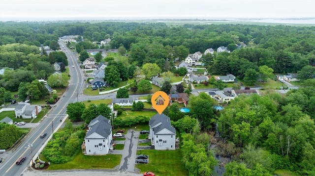 2 Heron Way Unit B, Salisbury, MA 01952 - aerial view of property's location featuring a forest and nearby suburban area