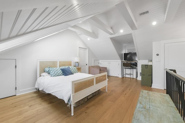 440 Cambridge St Unit 2, Cambridge, MA 02141 - bedroom featuring wood finished floors and recessed lighting