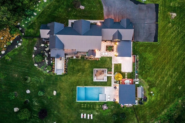 aerial view