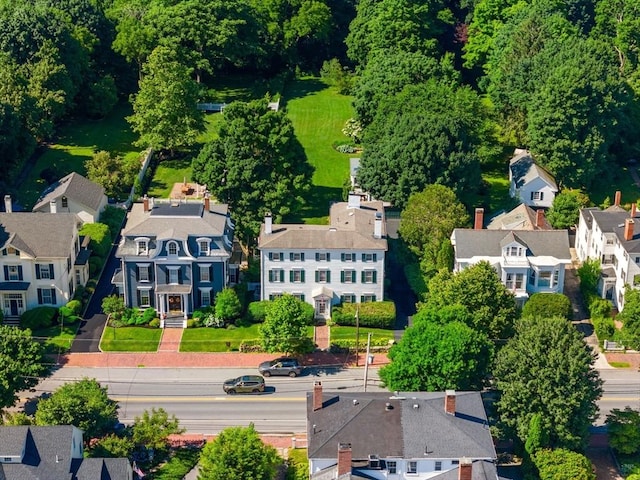 birds eye view of property featuring a residential view