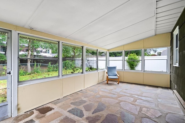 8 Grandview St, South Hadley, MA 01075 - unfurnished sunroom with lofted ceiling and healthy amount of natural light
